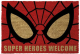 MARVEL (SPIDERMAN SUPER HEROES WELCOME) DOOR MAT