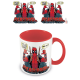 DEADPOOL MARVEL (2 THUMBS) RED INNER MUG