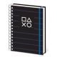DELE - PLAYSTAION (PINSTRIPE DARK) A5 WIRO NOTEBOOK (SR74180)