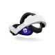 BluPebble Elite Q3 Adjustable Head Strap with 6000 mAh Battery for Meta Quest 3 – White