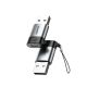 BluPebble USB-A 3.0 to USB-C OTG Adapter â€“ Gray