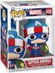 Funko Pop! Marvel: Holiday S4 - Captain America Vinyl Figures