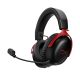 HyperX Cloud III S Wireless Gaming Headset - Black & Red
