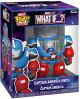 Bitty Pop! Bitty Bot: Marvel - Captain America Mech with Captain America