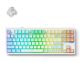 MCHOSE K87 Mechanical Keyboard 80% Tri-Mode - White