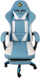 KGaming KGS 002 – Oasis Gaming Chair (Blue & White) – Large