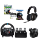 Logitech G29 Racing Wheel Bundle with Driving Force Shifter & Any 1 Selected Racing Game