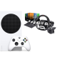 Xbox Series S 1TB Digital Console (White) Bundle – Maxx Tech PS4 & Xbox Pro FF Racing Wheel Kit