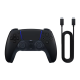 PS5 DualSense Wireless Controller Midnight Black + USB-C Cable