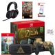 Nintendo Switch 2 Zelda Gaming Bundle – Zelda Console, Pro Controller, Carry Case, Ocarina of Time, KGaming K20 Headset, 256GB microSD Express & GetsuFumaDen