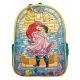 Loungefly! Leather: Disney Little Mermaid Stain Glass Mini Backpack