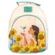 Loungefly! Leather: Disney Pocahontas Sunflower Mini Backpack