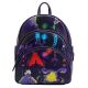 Loungefly! Leather: Disney Villains - Triple Pocket Glow In The Dark Mini Backpack
