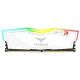 Teamgroup T-Force Delta RGB 16GB (16GBx1) DDR4 3200Mhz Memory Kit - White