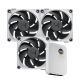 HYTE THICC FP12 FAN 3 PACK WITH NP50 BLACK WHITE