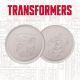 Transformers metal drinks coaster set