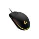 Logitech G203 RGB Wired Gaming Mouse - Black