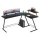 Gameon Goslayer Xii 3 in 1 L-Shaped Slayer Gaming Desk - Black