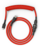 Glorious Coiled Cable - Crimson Red