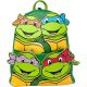 Loungefly! Leather: Teenage Mutant Ninja Turtle Squad Mini Backpack
