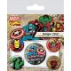 MARVEL COMICS (CAPTAIN AMERICA) BADGE PACK