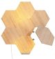 Nanoleaf Elements Hexagons Birchwood Starter Kit - 7 Panels