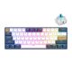 RK Royal Kludge RK61 Plus Wireless Klein Blue RGB Mechanical Gaming Keyboard - Blue Switch
