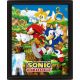 Sonic The Hedgehog (Catching Rings) Framed 3D