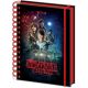 STRANGER THINGS (ONE SHEET) A5 METALLIC NOTEBOOK