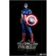 CAPTAIN AMERICA BATTLE OF NY BDS ART SCALE 1/10 THE INFINITY SAGA IRON STUDIOS