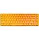 Ducky One 3 Yellow SF Keyboard Blue Switch
