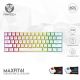 FANTECH (MK857) 61 GAMING KEYBOARD WHITE AND BLUE