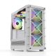 K Gaming C810 Mid Tower ARGB PC Case - White