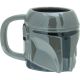 MANDALORIAN SHAPED MUG