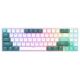Royal Kludge RK71 Wireless Green RGB Mechanical Gaming Keyboard - Brown Switch