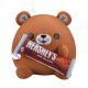 Snackles Medium - Bear holding PLUSH Hershey's Milk Chocolate