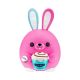 Snackles Medium Bunny holding  PLUSH Cinnabon Center of the Roll Pecan