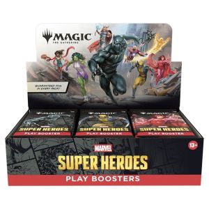Magic: The Gathering – Marvel Super Heroes Play Booster Box (30 Packs)