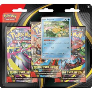 Pokemon Trading Cards: Mega Evolution 3-Pack Blister (Random 1)