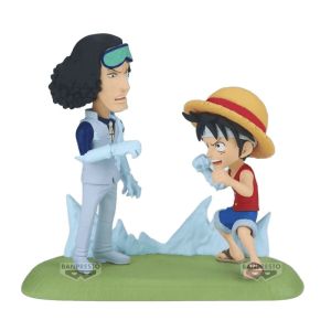 ONE PIECE WORLD COLLECTABLE FIGURE LOG STORIESMONKEYDLUFFY VS KUZAN