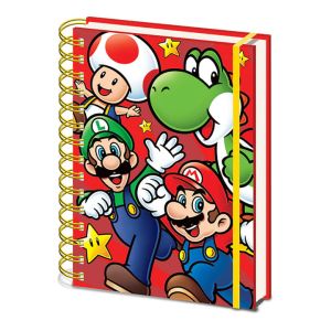 SUPER MARIO (CORE RUN) A5 WIRO NOTEBOOK (SR72959)