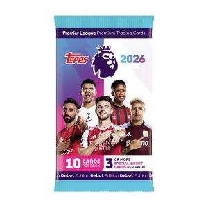 Topps Premier League 2025/26 Trading Cards Single Packet (Assorted 1)
