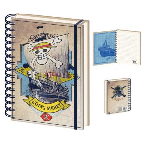 ONE PIECE LIVE ACTION (GOING MERRY) A5 WIRO NOTEBOOK (SR74512)