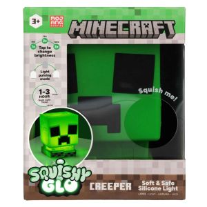 CREEPER MINECRAFT SQUISHY GLO SILICONE LIGHT