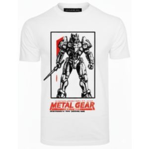 Adults Printed Metal Gear Solid T-Shirt White - XL