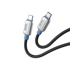 BLUPEBBLE POWERFLOW USBC TO USBC 240W PD3.1 CABLE 2M BLUE