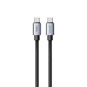 BLUPEBBLE POWERFLOW 140W USB-C TO USB-C BP-PFUSBC3BR140W-BK
