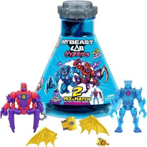 MrBeast Lab Hybrids Hyper Fusion Series - 2 Mystery Mix & Match Action Figure