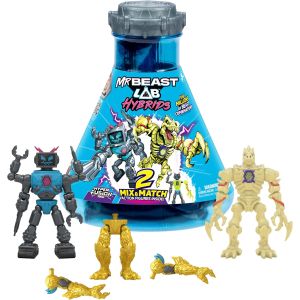 MrBeast Lab Hybrids Hyper Fusion Series - 2 Mix & Match Action Figure
