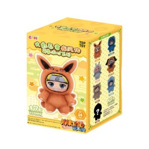 Top Toy Naruto Cute Beast Party Series Plush Blind Box Gift – 1pc Random Labubu